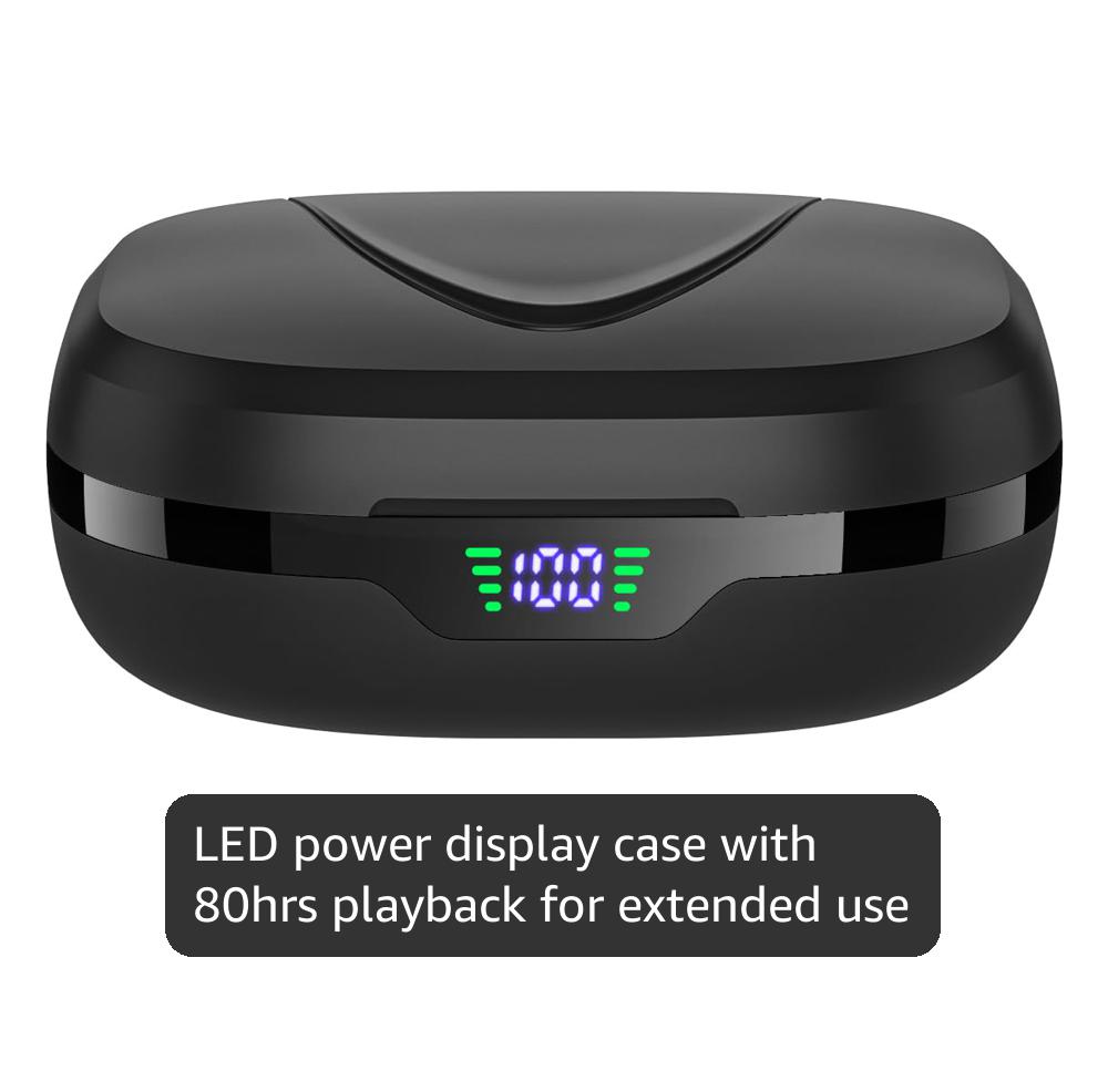 Amazon.com: Wireless Earbuds Bluetooth Headphones 80hrs Playback
